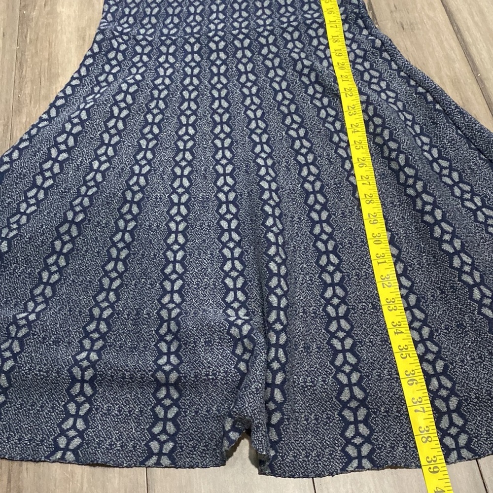 Lauren Hansen Katia sweater dress blue gray - Picture 7 of 9